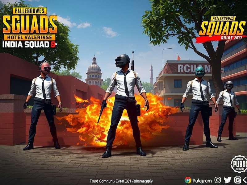 PUBG India Squads Community Event